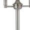 Homeroots 62" Nickel Four Light Traditional Shaped Floor Lamp With White Square Shade 526231 - alternate 4