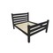 Homeroots Black Solid Wood Full Bed Frame 546948 - alternate 2