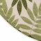 Homeroots 8' Ivory And Green Round Palm Leaf Indoor Outdoor Area Rug 548066 - alternate 4