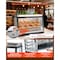 Vevor 3-Tier Commercial Food Warmer Display Pizza Cabinet 105L with LED Light NB-602D - alternate 3
