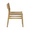 Armen Living Erie Woven Paper Cord and Oak Wood Dining Chairs - Set of 2 LCERSINAT - alternate 2
