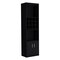 Homeroots 71" Black Wood Bar Cabinet With Two Doors 558540 - alternate 2