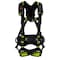 Fall Safe Safety Harness, Aluminum, L/XL, Black/Green FS240ICD-L/XL - alternate 1