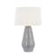 Hudson Valley Lighting Alloway 19 in. Table Lamp Aged Brass/Ceramic Swept Coast L8731-AGB/CST - alternate 2