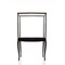Homeroots 14in Black And Clear Glass Standard Display Stand 364379 - alternate 1