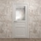 Sartodoors Interior Solid French Door 18 x 84 inches, Ego 5011 Painted White Oak, Single Regular Panel Frame EGO5011ID-PWO-1884 - alternate 3