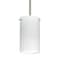Besa Lighting Stilo 7 Stem Pendant, Chalk, Satin Nickel Finish, 1x5W LED 1TT-4404KR-LED-SN - alternate 1