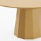 Homeroots 60" Natural Wood Pedestal Base Round Top Dining Table 721093 - alternate 4