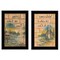 Homeroots Set Of Two Living on the Lake 2 Black Framed Print Wall Art, 2PK 406175 - alternate 3