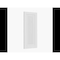 Sartodoors Barn Door 28x96 inches White Solid Core Modern Interior ROYAL9888BD-S-EMAL-2896 - alternate 2