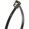 Gardner Bender Cutting Edge 8'' Black Nylon Self-Cutting Cable Tie, 50PK 46-308UVBSC - alternate 1
