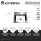 Kingston Brass 25-Inch Stainless Steel Self-Rimming Single Bowl Drop-In Kitchen Sink, 1-Hole with Strainer KGKTS2522917 - alternate 2