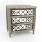 Homeroots 15in Brown Standard Accent Cabinet With Three Drawers 274366 - alternate 1