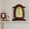 Bedford Clock Collection Redwood Mantel Clock with Chimes BED-LOUIZA - alternate 4