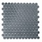 Apollo Tile Coin Gray 12 in x 12 in Glass Glossy Floor and Wall Mosaic Tile 5 sqft/case, 5PK APLPN88097A - alternate 1
