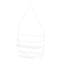 Simple Spaces Shower Caddy, 2-Shelf, Steel, 10 in OAW, 19 in OAH, 4-1/4 in OAD, 10 lb SS-SC-25-PE-3L - alternate 1