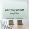 Quartet Glass Marker Board, Infinity, Frameless, 24"x18", Frost QRTG2418F - alternate 2