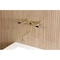 Kingston Brass Double-Handle Wall Mount Bathroom Faucet, Brushed Brass KS1217PKL - alternate 3