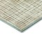Homeroots 8' Ivory And Black Round Geometric Washable Indoor Outdoor Area Rug 631935 - alternate 5