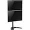Rocstor ERGOREACH EP7 PREMIUM DUAL SCREEN MONITOR STAND- POLE MOUNT - UP TO TWO 32DISPLA Y10N009-B1 - alternate 2