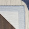 Homeroots 3' X 4' Blue and Gray Floral Indoor Outdoor Area Rug 527642 - alternate 2