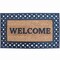 Gardenised Natural Coir and Non-Slip Rubber Doormat with Embossed Welcome Design, Peaceful Welcome QI004893 - alternate 1
