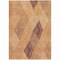 Homeroots 5' X 8' Orange Peach And Ruby Red Argyle Washable Indoor Outdoor Area Rug 613718 - alternate 3