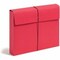 Smead Wallet, 2", Elastic Cord, Red, 10PK 77205 - alternate 1