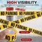Pyle 4 Pieces Safety Yellow No Parking Barricade Tape Set PNPCTX4 - alternate 2