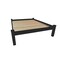 Homeroots Black Solid Wood Twin Bed Frame 546598 - alternate 3