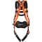 Miller Non-Stretch Full-Body Harness w/Hi-Viz Webbing & Integrated Back/Should Pads, 5 Points of Adjustment T4577/XXLAK - alternate 1