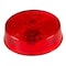 Grote Clearance Light - Incandescent; Round; 2-1/2 Inch Diameter x 3/4 Inch Height; Red Lens; White Polyca 45812-5 - alternate 1
