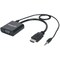 Manhattan HDMI-VGA CONVERTER CABLE 151450 - alternate 1