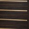 Homeroots 33" Drk Brown White Marble Manufactured Wood + Solid Wood Stainless Steel Five Drawer Chest 491550 - alternate 3