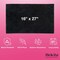 Arkwright Home Coral Fleece Salon Towel 16x27 Black - Pack of 10, 10PK PNP915117BK - alternate 2