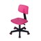 Homeroots Hot Pink and Black Adjustable Height Swivel Rolling Office Chair 568077 - alternate 5