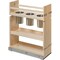 Century Components Kitchen Base Cabinet Pull-Out Canister Organizer, 8-7/8W x 26-3/4H x CASCAN85PF - alternate 1
