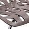 Leisuremod Modern Asbury Dining Chair with Chromed Legs, Taupe, 4PK AC16TP4 - alternate 4