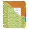 Avery Big Tab Insertable One-Pocket Plastic Dividers, 5-Tab, 11.13 x 9.25, Assorted, 1 Set 07714 - alternate 3