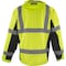 Ironwear Class 3 Hi Vis Reflective Waterproof Safety Jacket, Lime, Medium 6435-L-MD - alternate 3