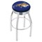 Holland Bar Stool Co 30" Chrome Montana State Swivel Bar Stool, Accent Ring L8C3C30MontSt - alternate 1