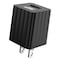 Powerzone USB Wall Charger, Black KL-50100A - alternate 1