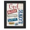 Homeroots God Bless America Black Framed Print Wall Art 405178 - alternate 1