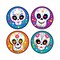 Trend Colorful Skulls/Vanilla Stinky Stickers, 48-Piece Set, 6PK T83308 - alternate 2