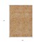 Homeroots 9' X 12' Copper And Beige Abstract Washable Indoor Outdoor Area Rug 599746 - alternate 4