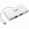 Tripp Lite USB 3.1 GEN 1 USB-C TO HDMI 4K ADAPTER WITH USB-A, USB-C PD CHARGING & GIGABIT E U444-06N-HV4GU - alternate 1