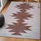 Jonathan Y Chayton Minimalist Geometric Non-Slip Machine-Washable Gray/Brown 4 ft. x 6 ft. Area Rug WSH110E-4 - alternate 2