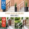 Nuvo Iron Stoop Railing Kit, For 4-5 Steps, White Aluminum, Posts Hand Railing Hardware incl WHSK4S-US - alternate 2