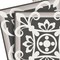 Homeroots 6" x 6" Wood Brown and White Mosaic Peel and Stick Removable Tiles 400481 - alternate 2