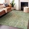 Homeroots 9' X 12' Sage Abstract Washable Indoor Outdoor Area Rug 607888 - alternate 4